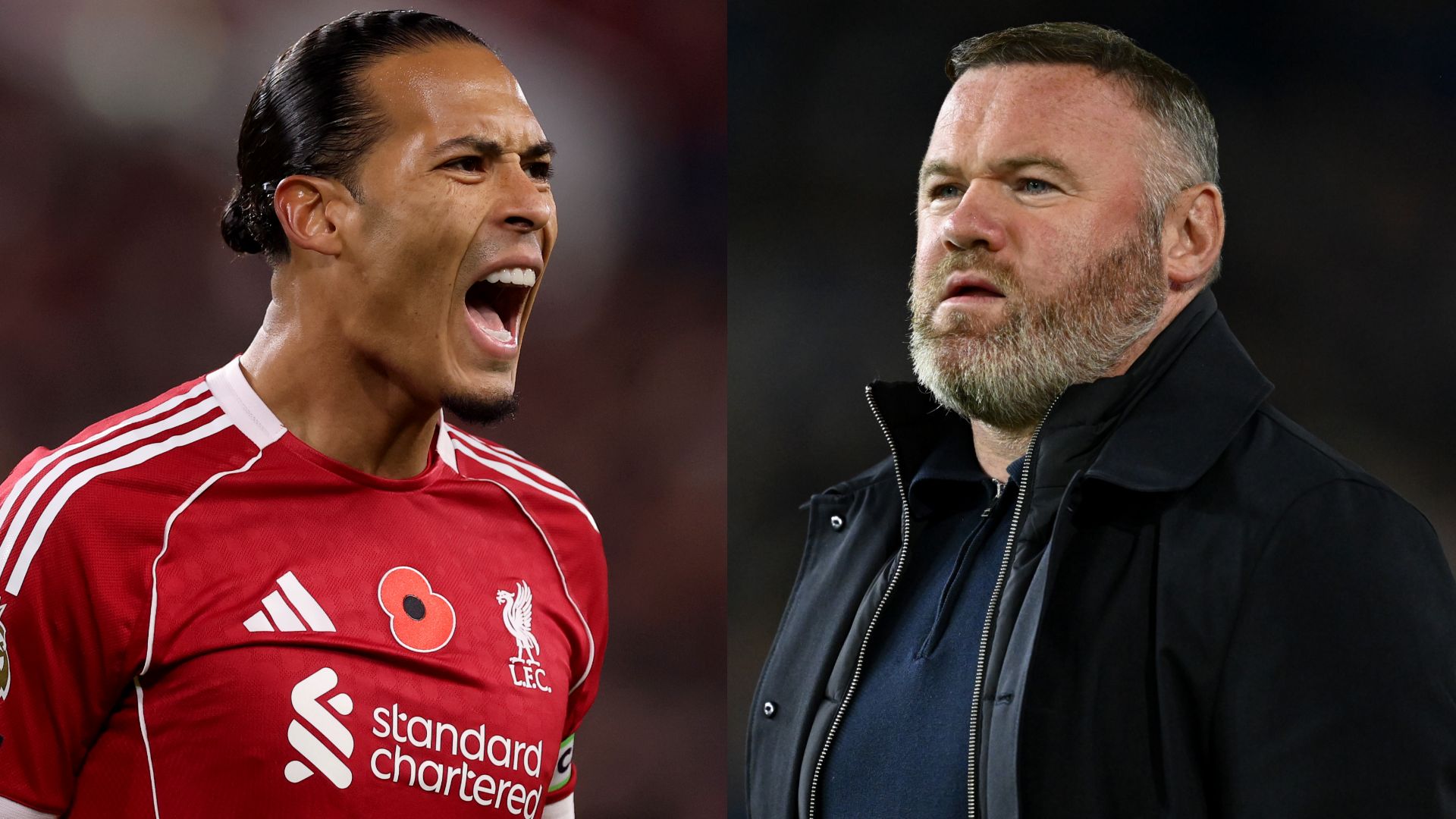 Wayne Rooney Acknowledges Virgil van Dijk, Ending Feud with Manchester United Legend and Liverpool Captain After Television Exchange