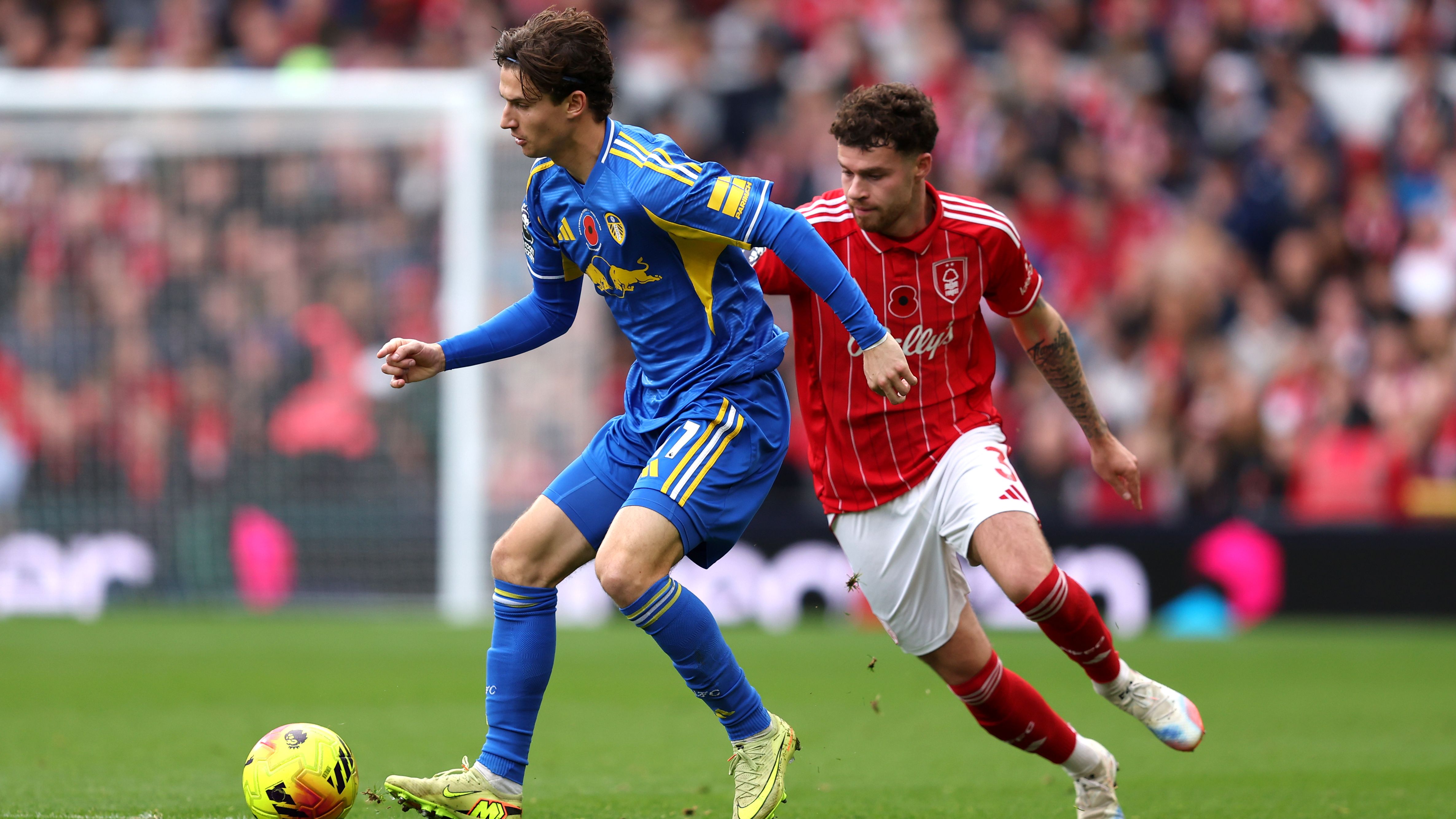 USMNT’s Brenden Aaronson Records Assist in Leeds United’s 3-1 Loss to Nottingham Forest