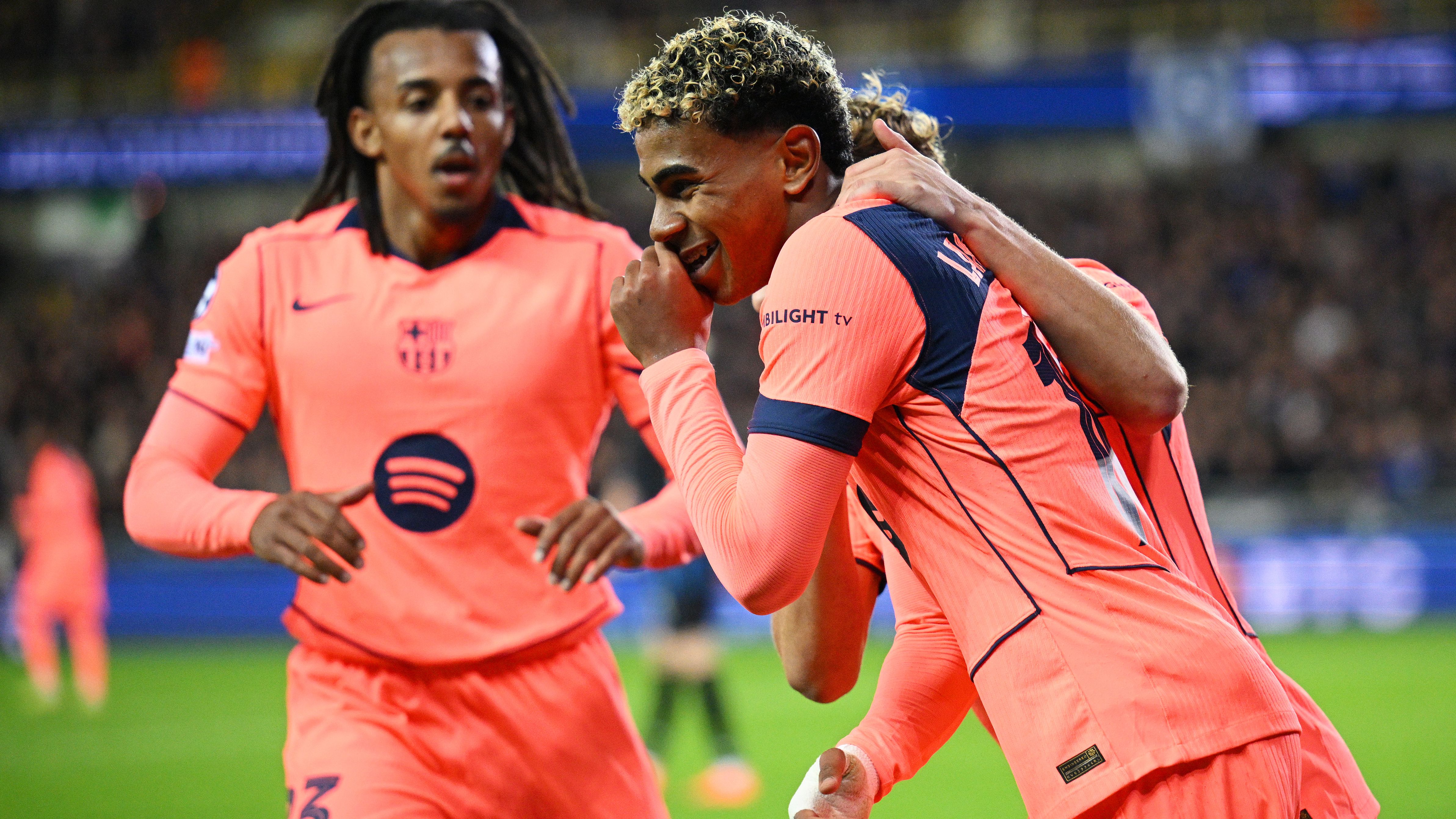 Lamine Yamal Refutes Claims Amid Booing Incident in Barcelona’s UEFA Champions League Draw with Club Brugge